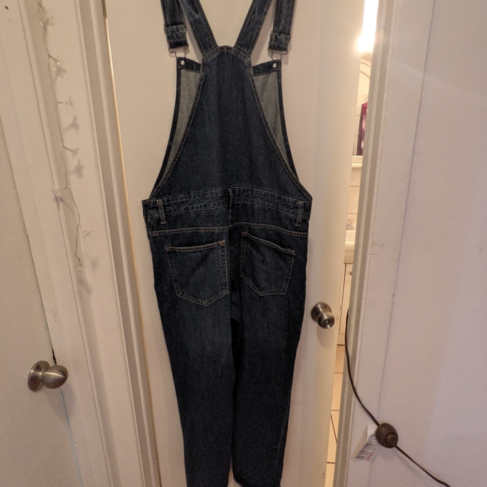 Denim overalls